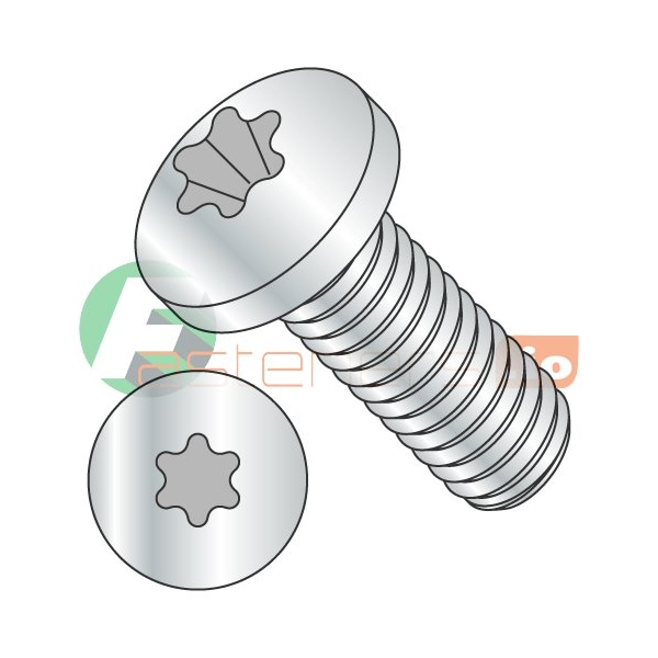Newport Fasteners M4-0.70 x 16 mm Torx Pan Machine Screw, Zinc Plated Steel, 5000 PK 627316 - main